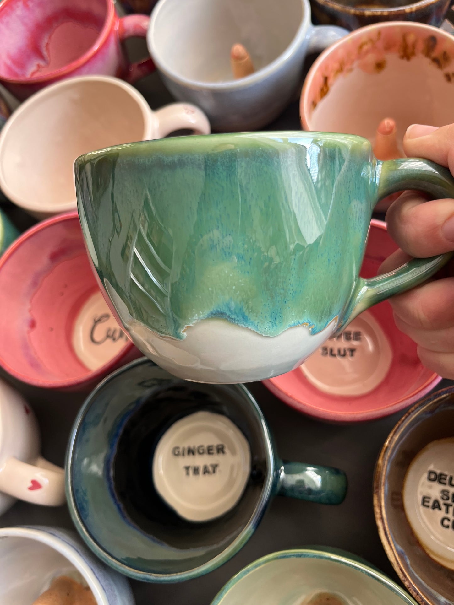 MADE TO ORDER Handmade Minge Mug with your TEXT (11-13 weeks)