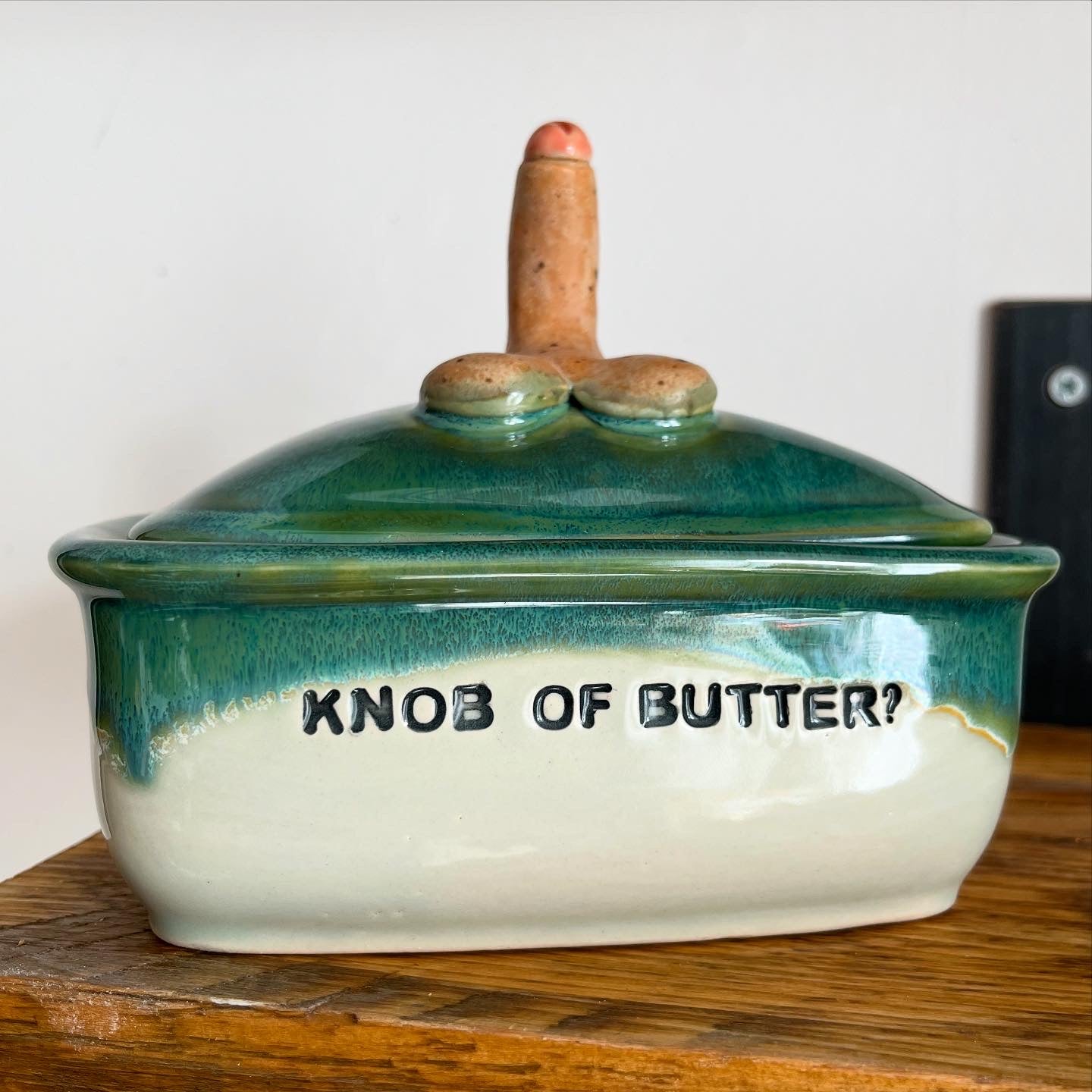 MADE TO ORDER Knob Butter Dish (8-9 weeks)