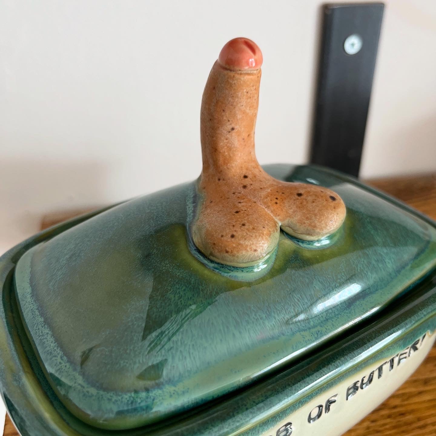 MADE TO ORDER Knob Butter Dish (8-9 weeks)