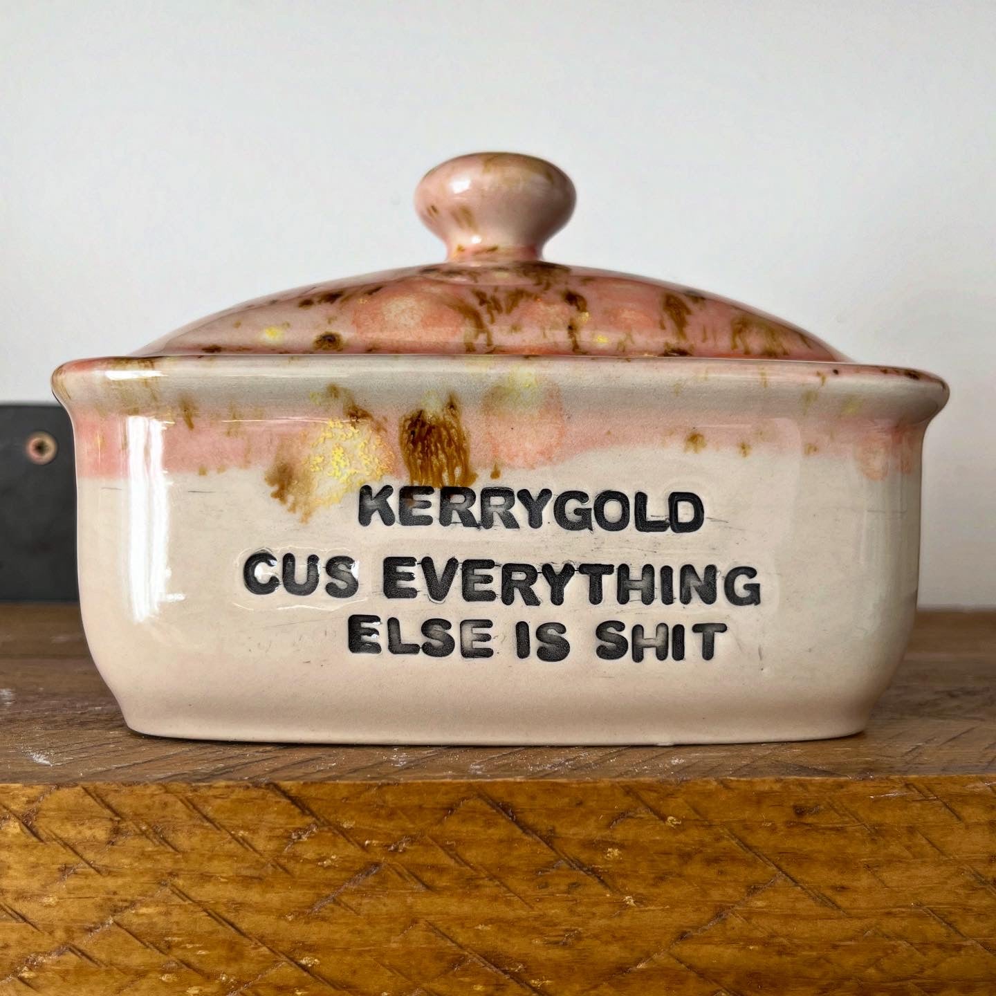 MADE TO ORDER Butter Dish (8-9 weeks)
