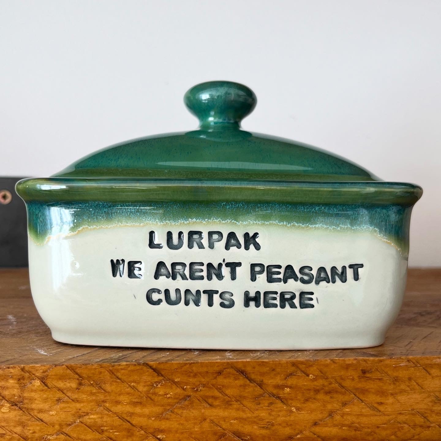 MADE TO ORDER Butter Dish (8-9 weeks)