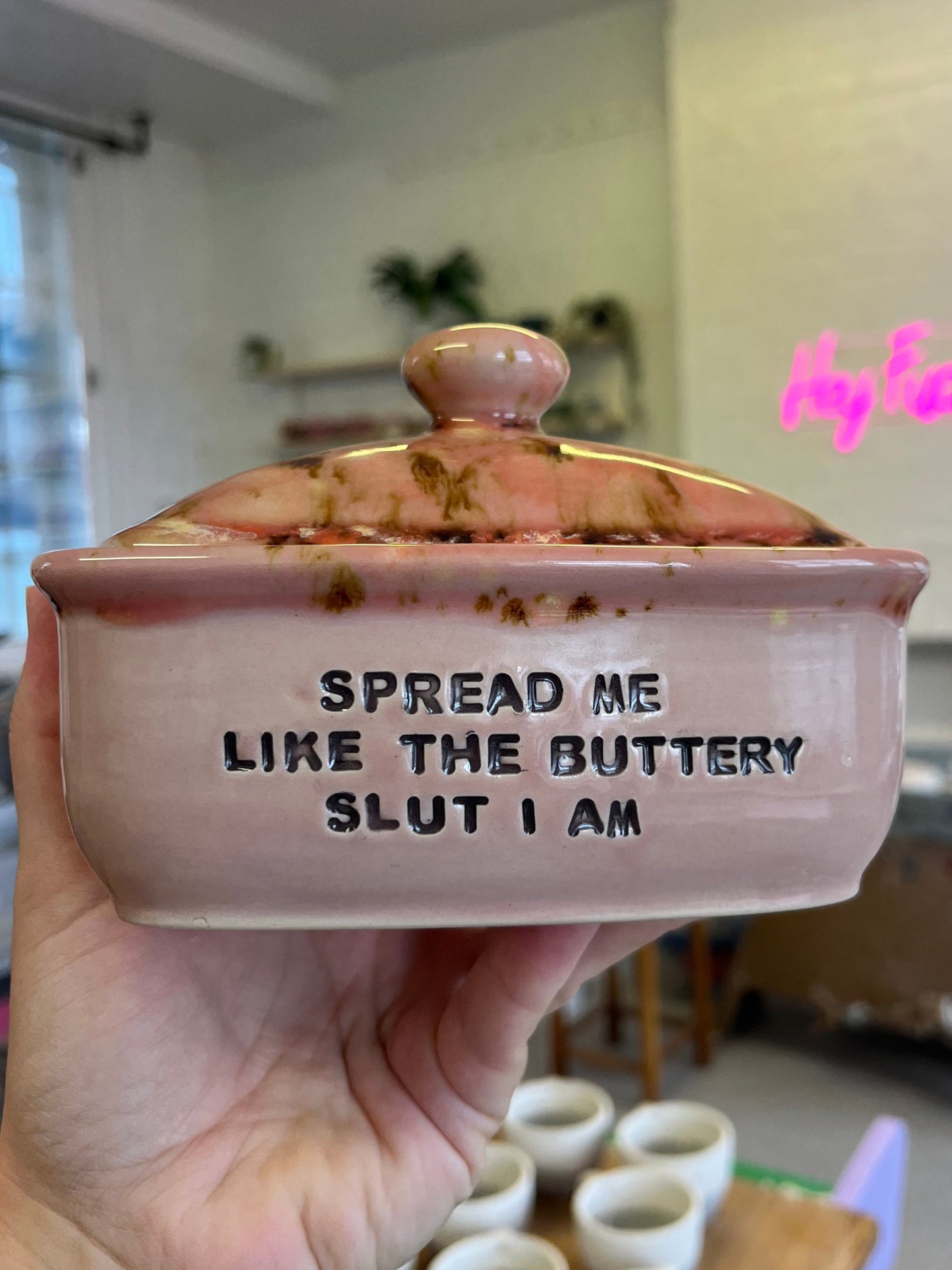 MADE TO ORDER Butter Dish (8-9 weeks)