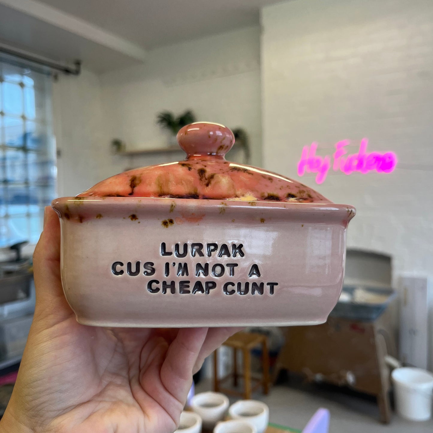MADE TO ORDER Butter Dish (8-9 weeks)