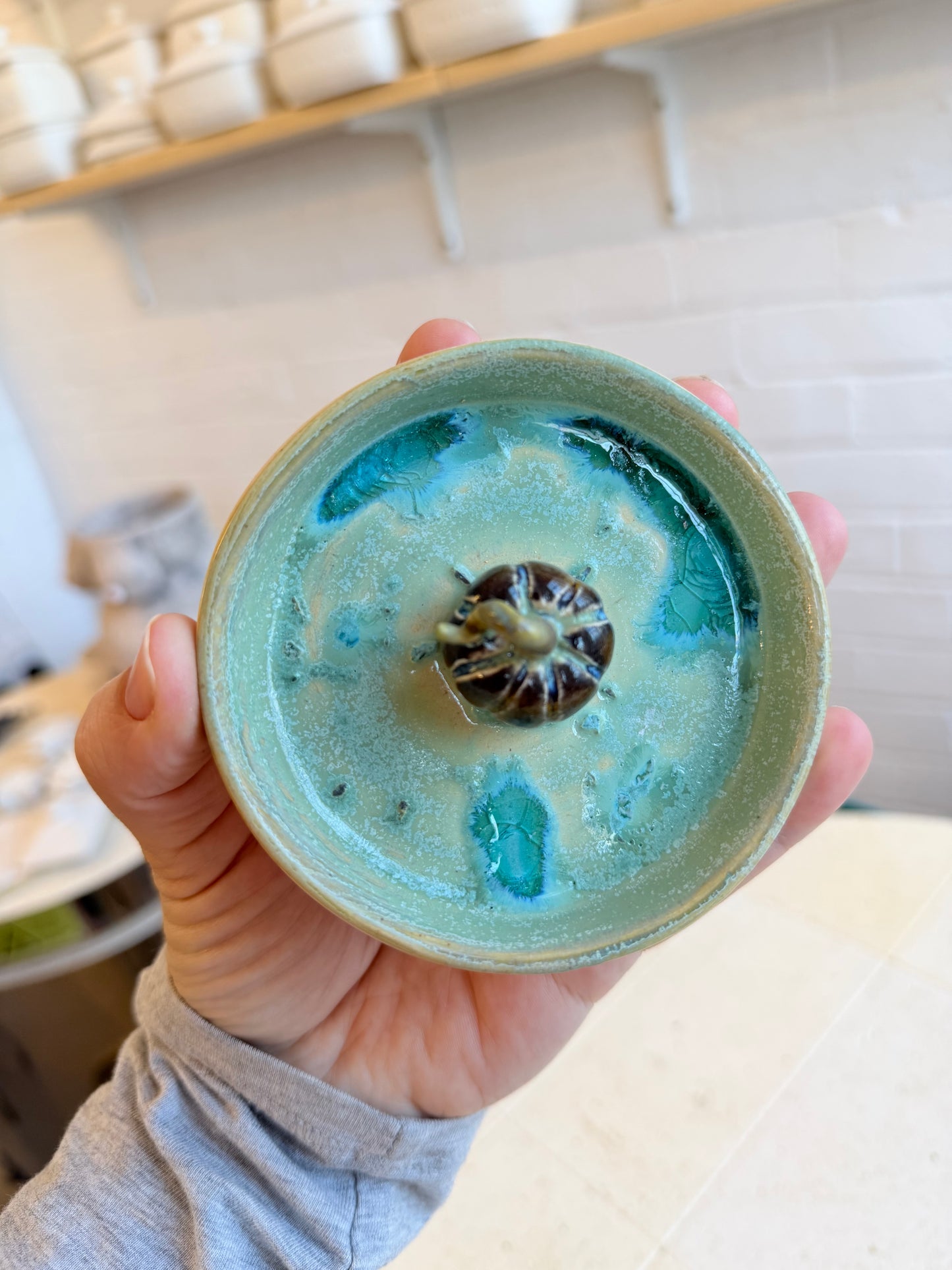 Pumpkin trinket dish