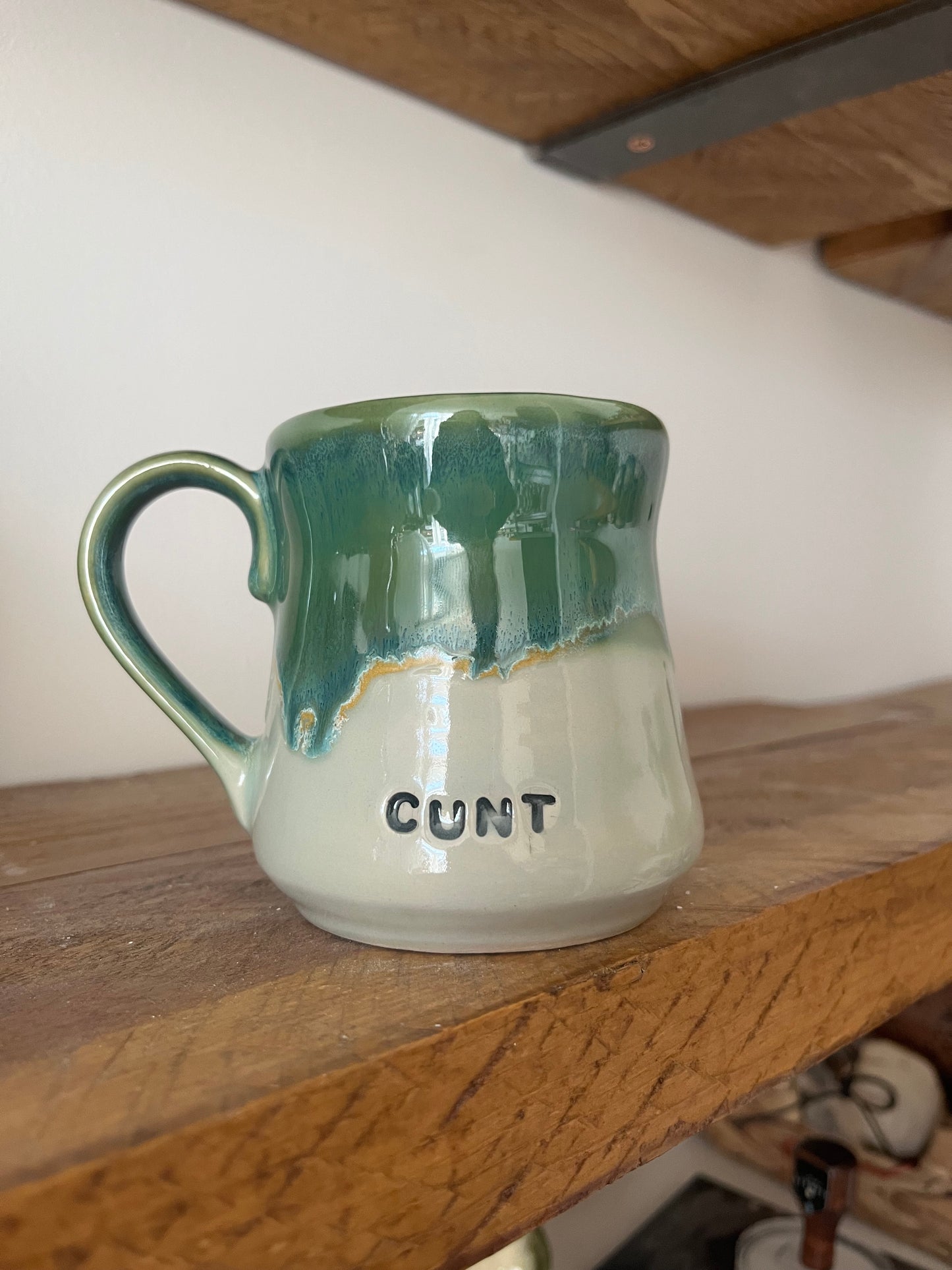 Handmade Sweary Miriam Mug - CUNT