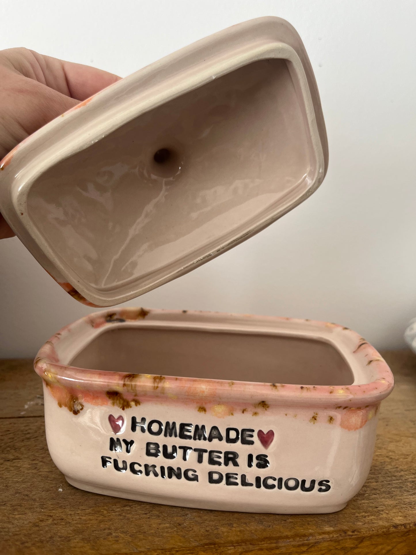 MADE TO ORDER Butter Dish (8-9 weeks)