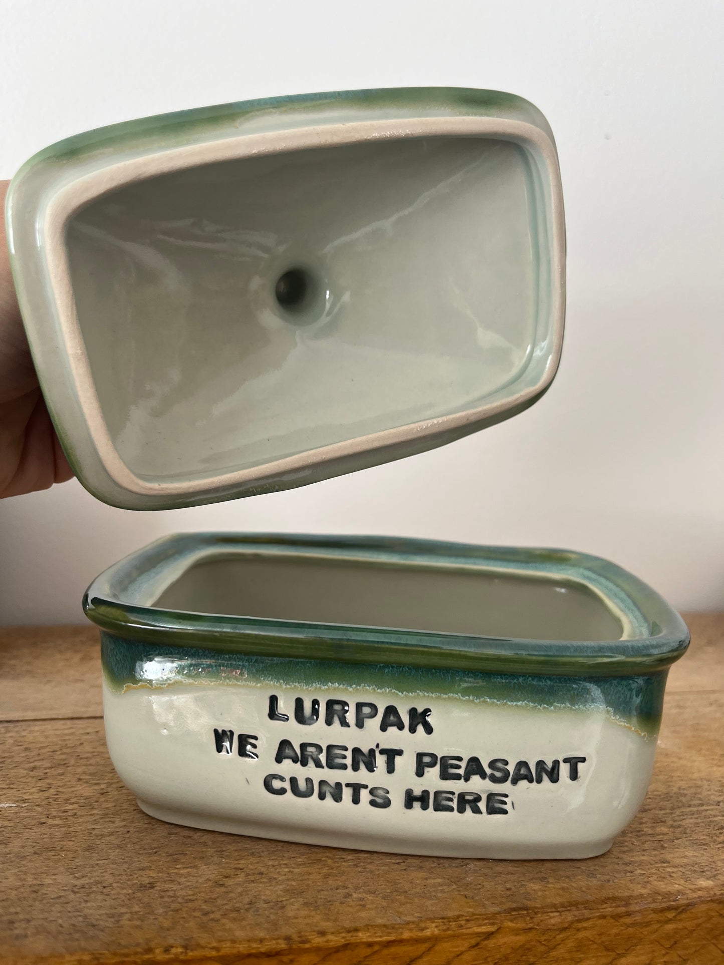 MADE TO ORDER Butter Dish (8-9 weeks)