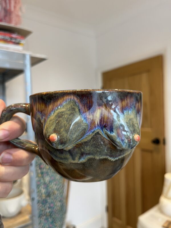 MADE TO ORDER Jumbo Lightning Boob Mugs (11-13 weeks)