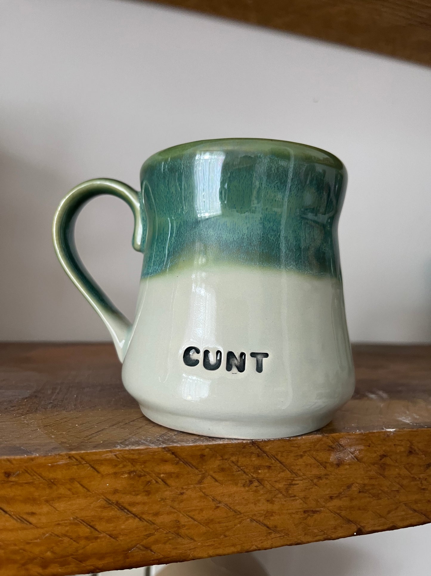 Handmade Sweary Miriam Mug - CUNT