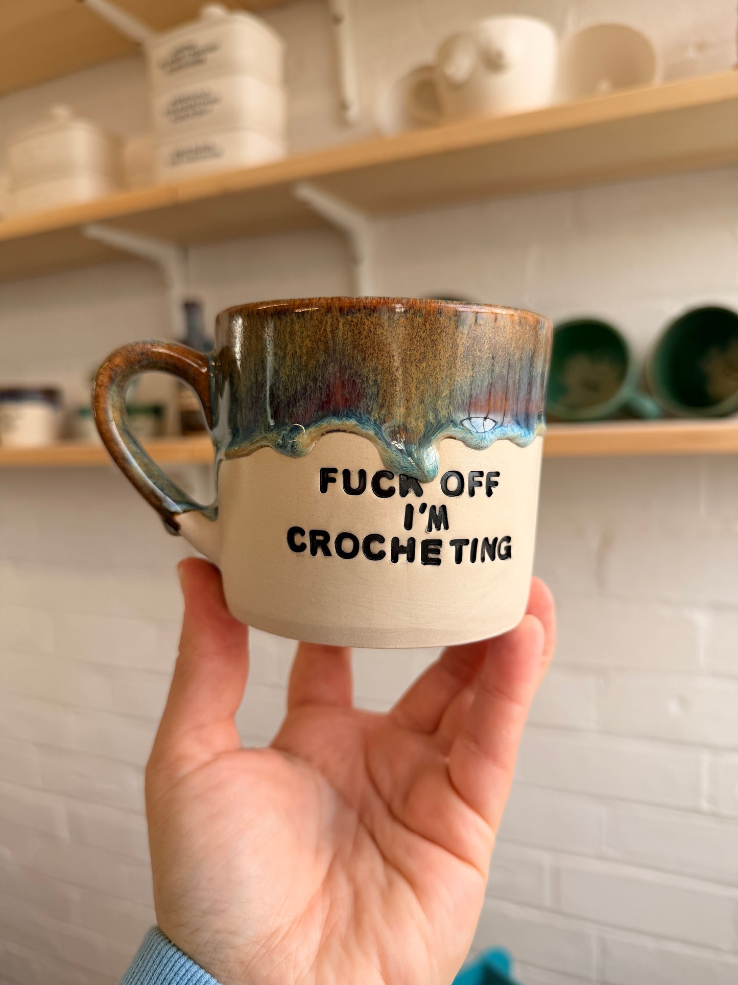 FCOFFFF Mug - FUCK OFF I'M CROCHETING