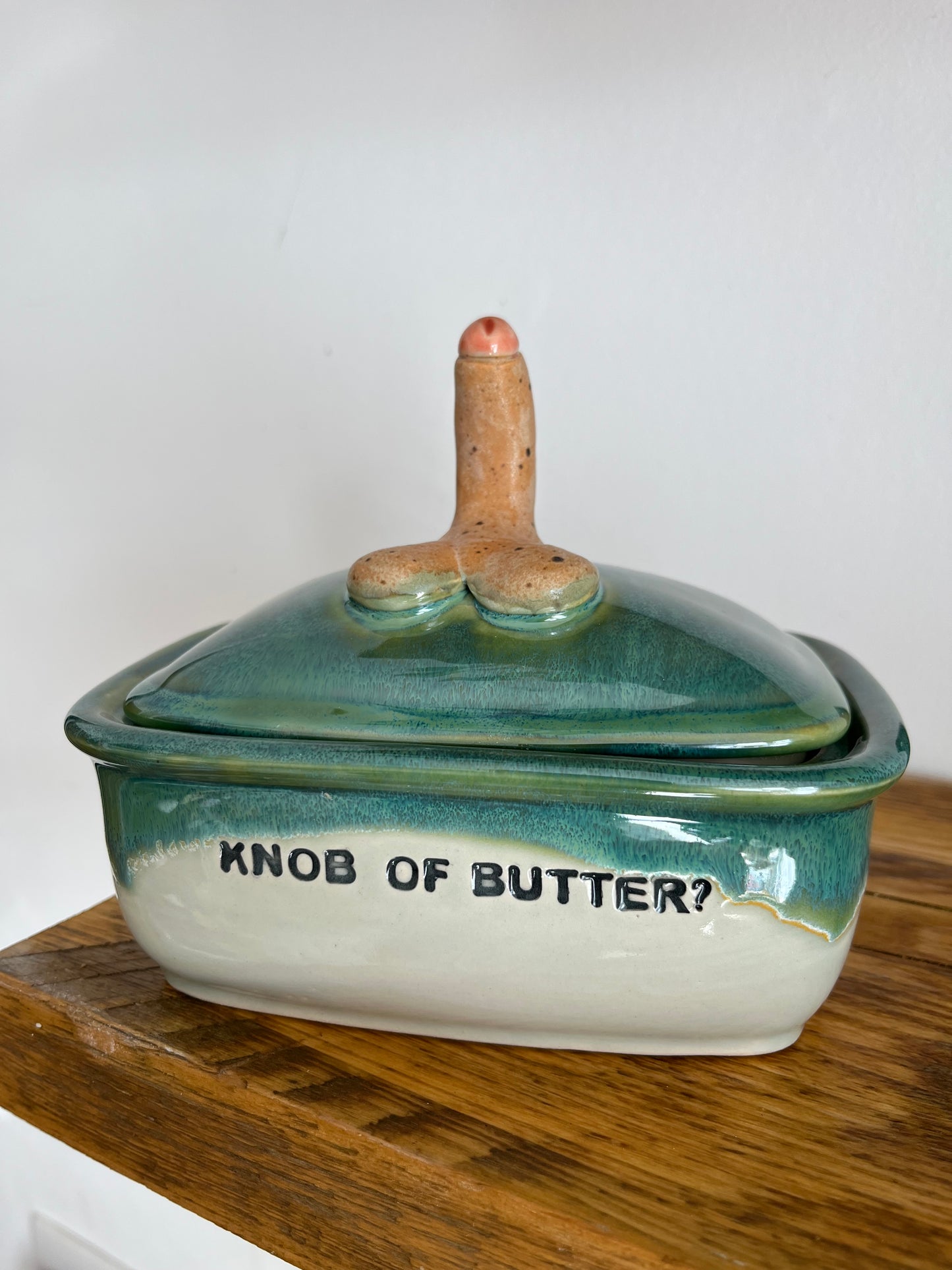 MADE TO ORDER Knob Butter Dish (8-9 weeks)