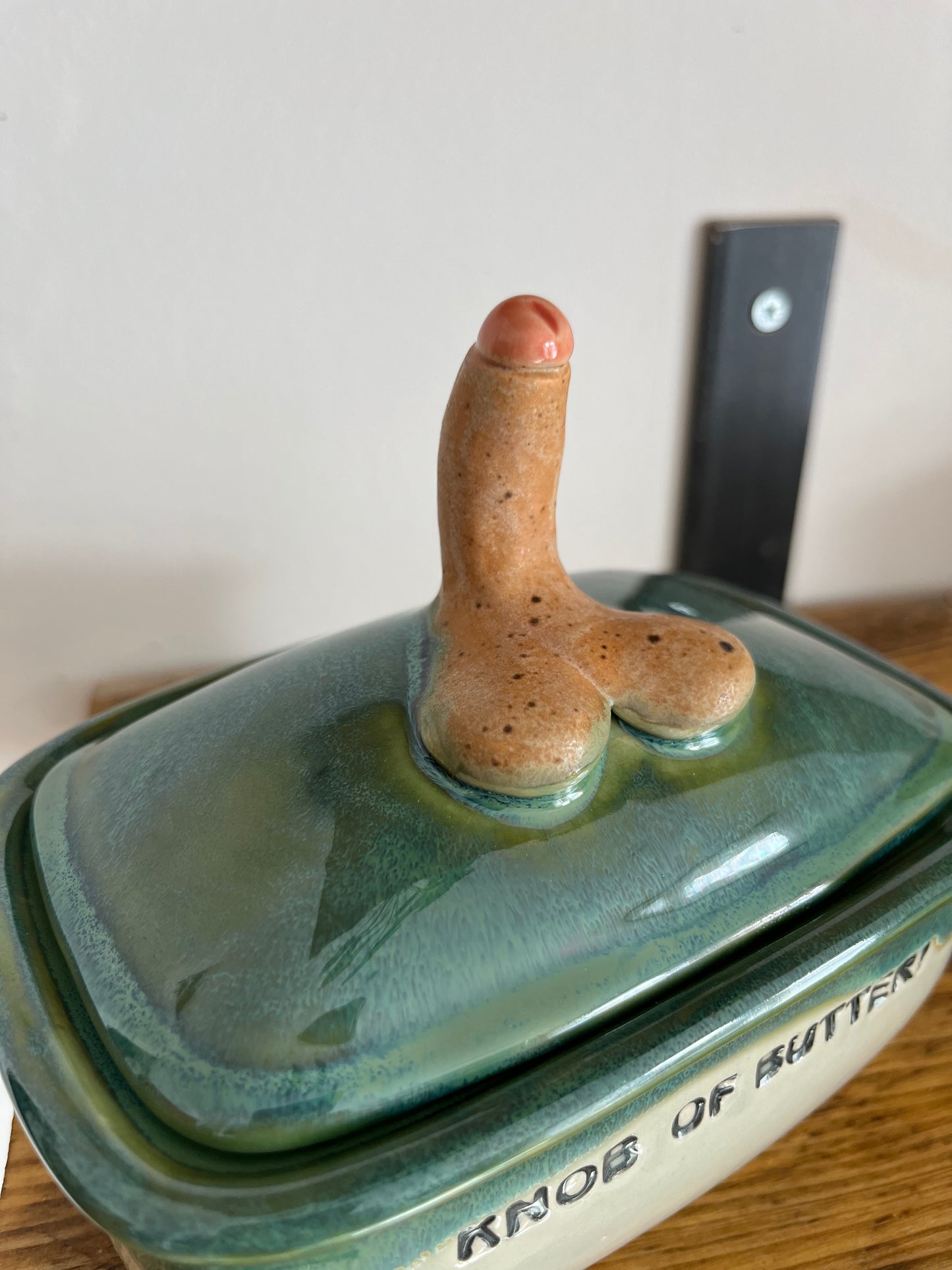 MADE TO ORDER Knob Butter Dish (8-9 weeks)