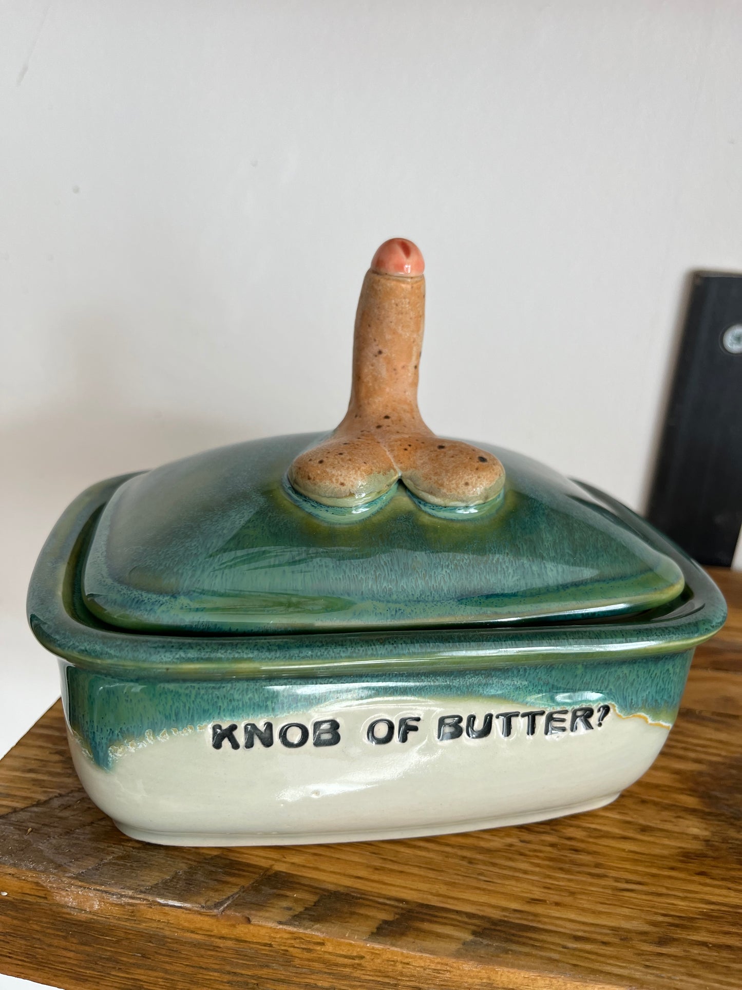 MADE TO ORDER Knob Butter Dish (8-9 weeks)