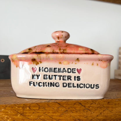 MADE TO ORDER Butter Dish  (8-9 weeks)