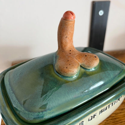 MADE TO ORDER Knob Butter Dish  (8-9 weeks)