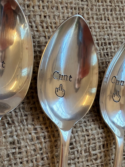 Hand Stamped Teaspoon