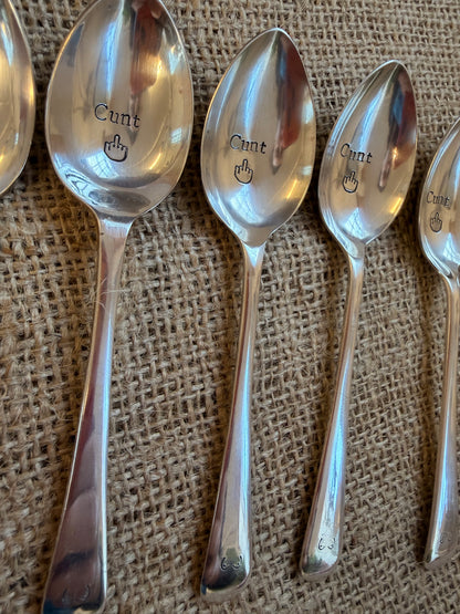 Hand Stamped Teaspoon