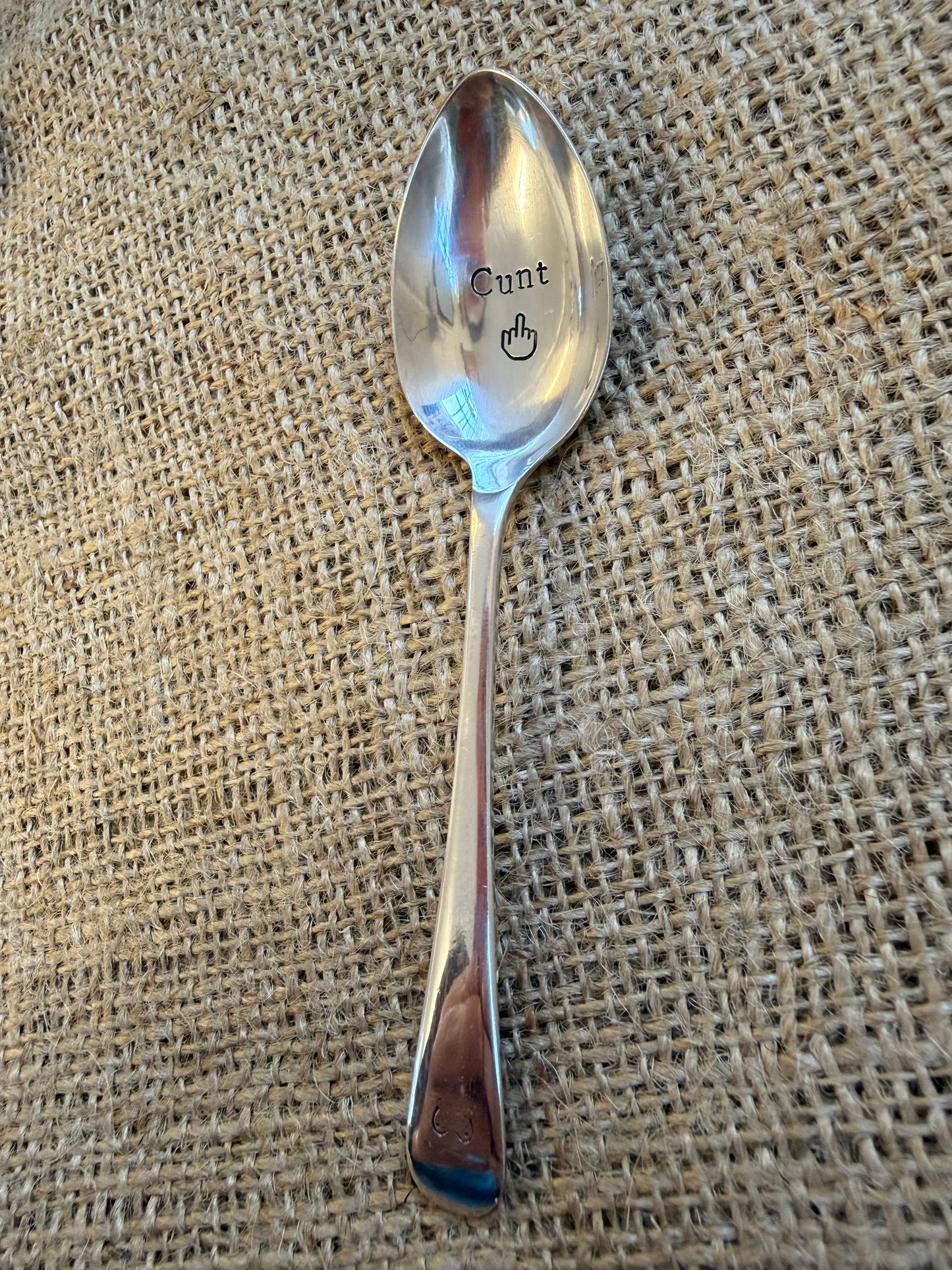 Hand Stamped Teaspoon