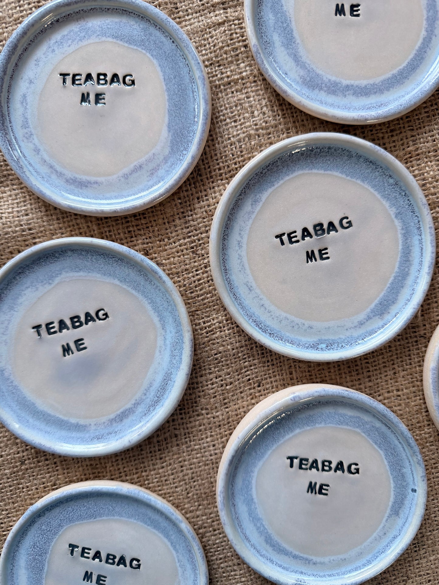 Wheel Thrown Dish - TEABAG ME