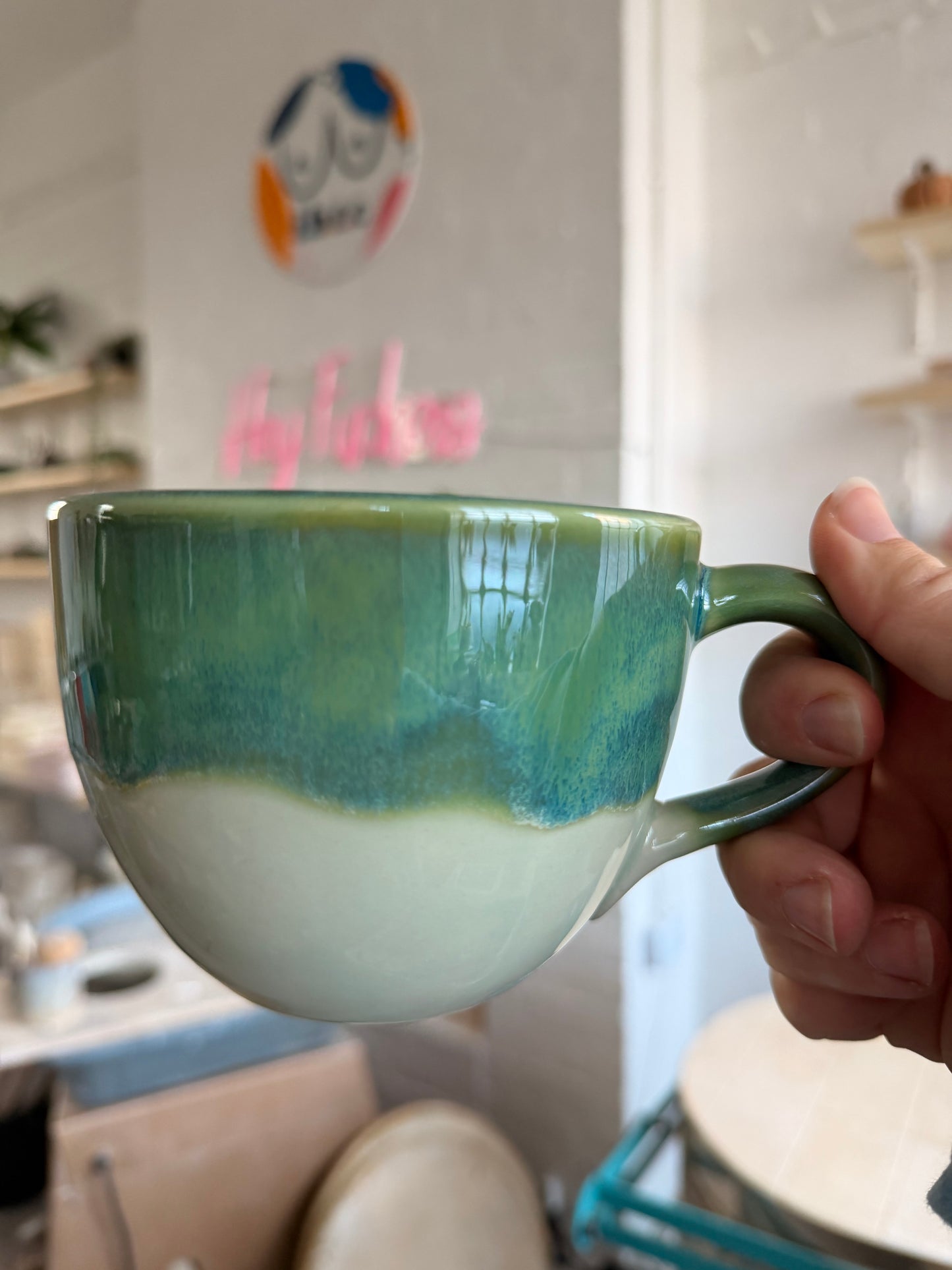 Handmade Sweary Jumbo Janice Mug  - CUNTY