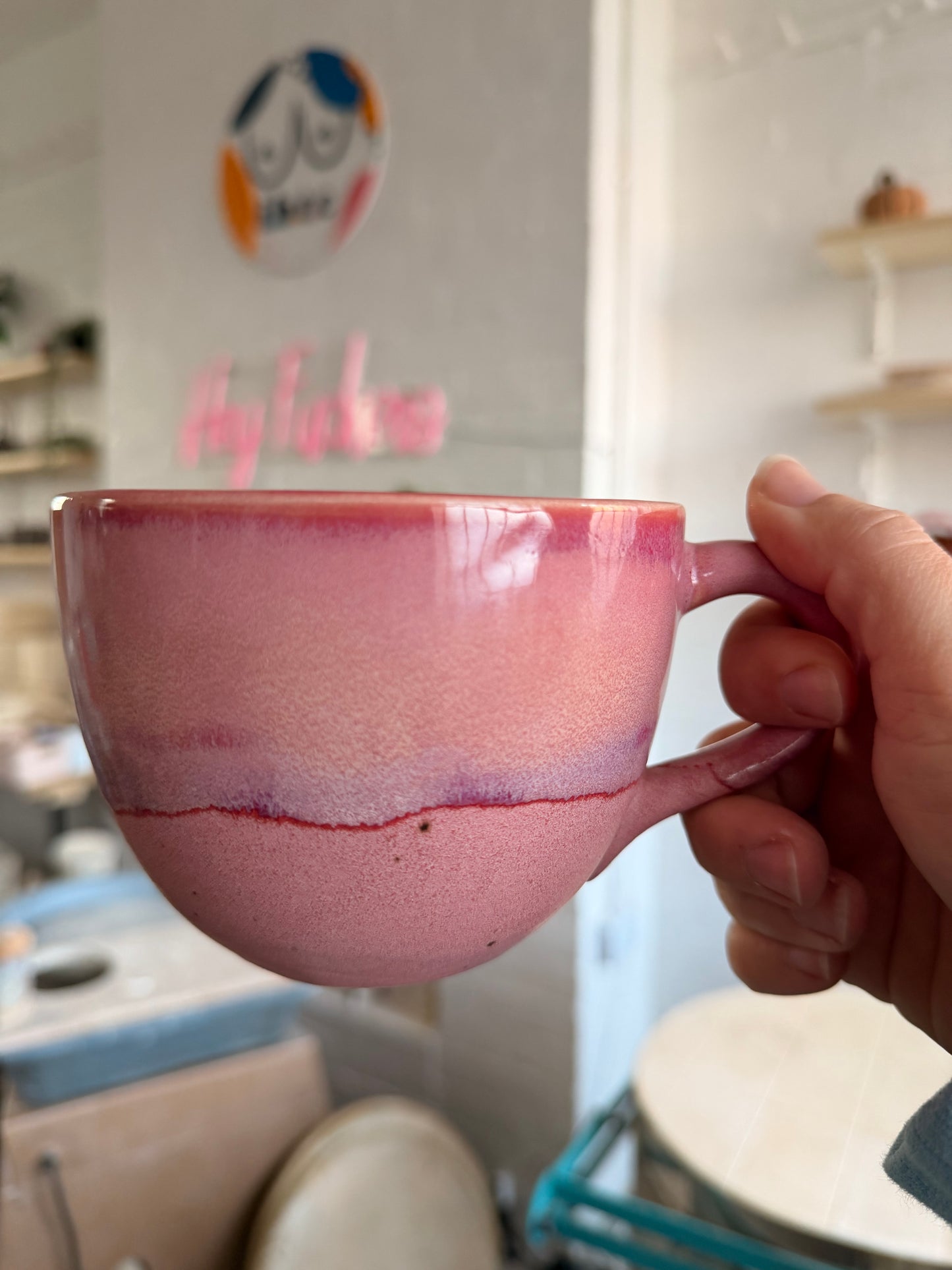 Handmade Sweary Jumbo Janice Mug  - SILLY CUNT