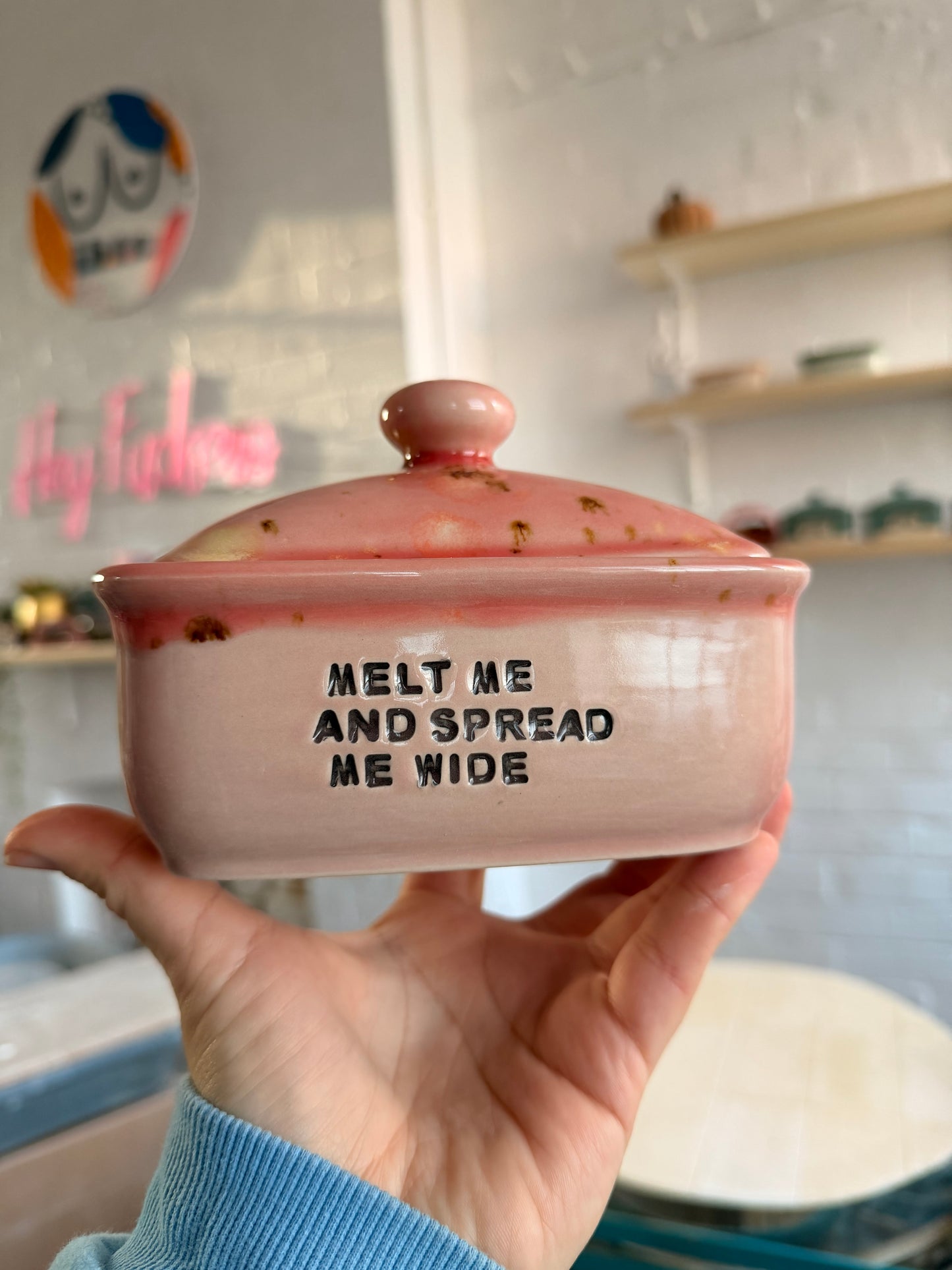 MADE TO ORDER Butter Dish  (10-12 weeks)