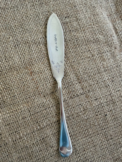 Hand Stamped Butter Knife
