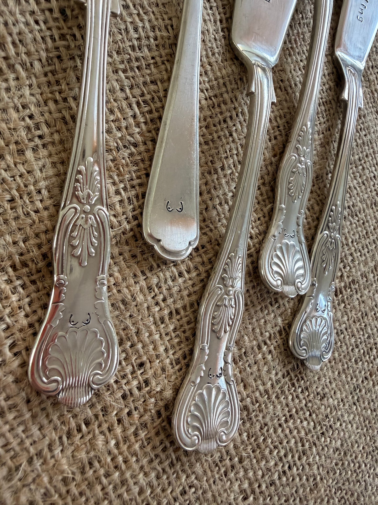 Hand Stamped Butter Knife