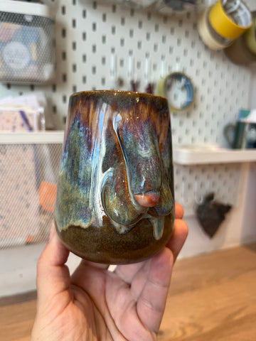 Small Handmade Lightning Penis Vase