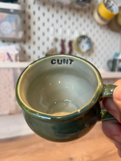 Handmade Sweary Betty Mug  - CUNT