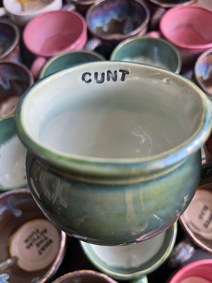 Handmade Sweary Betty Mug  - CUNT