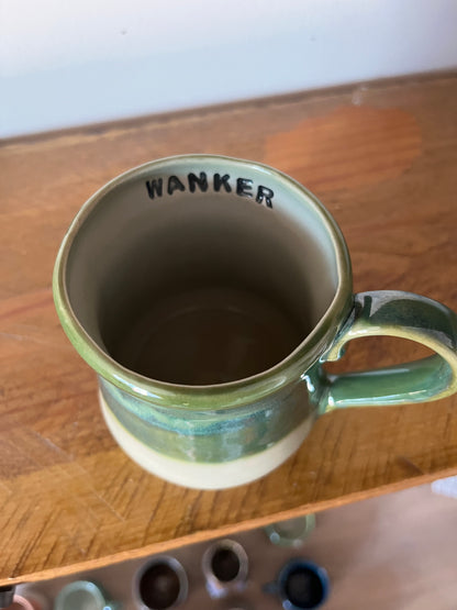 Handmade Sweary Miriam Mug  - WANKER