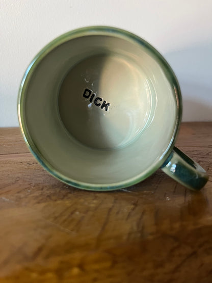 Handmade Sweary Steve Mug  - DICK