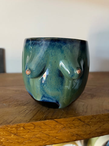 Handmade Galaxy Boob Pot/cup