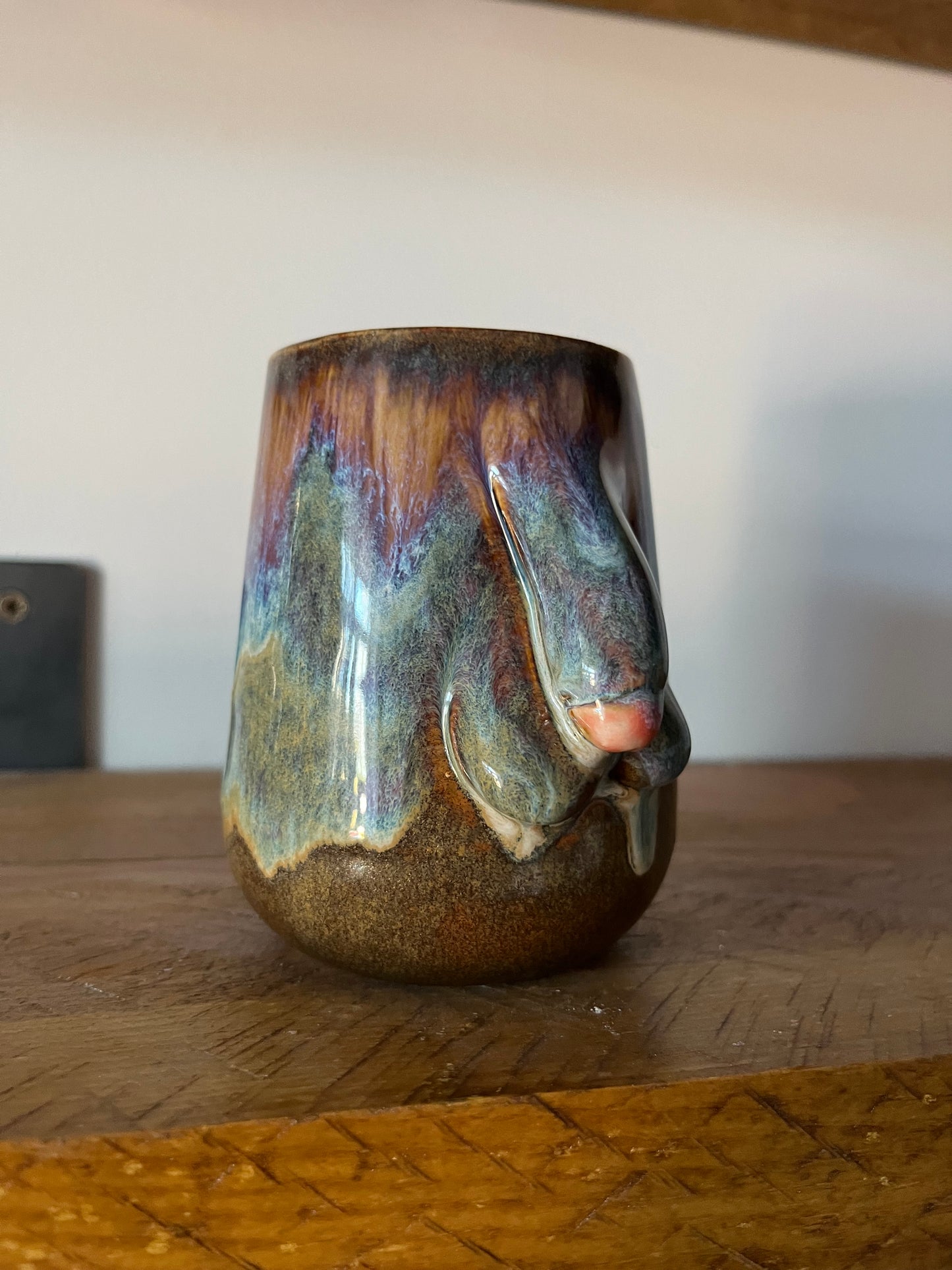 Small Handmade Lightning Penis Vase