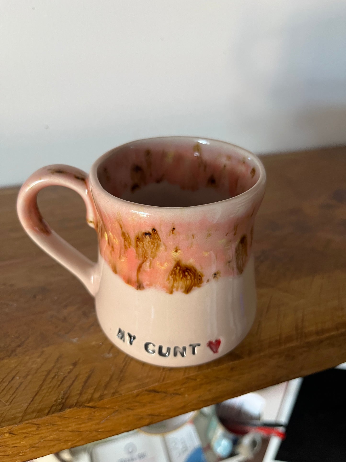 SECONDS Special Edition Valentines Mug  - with MY CUNT text