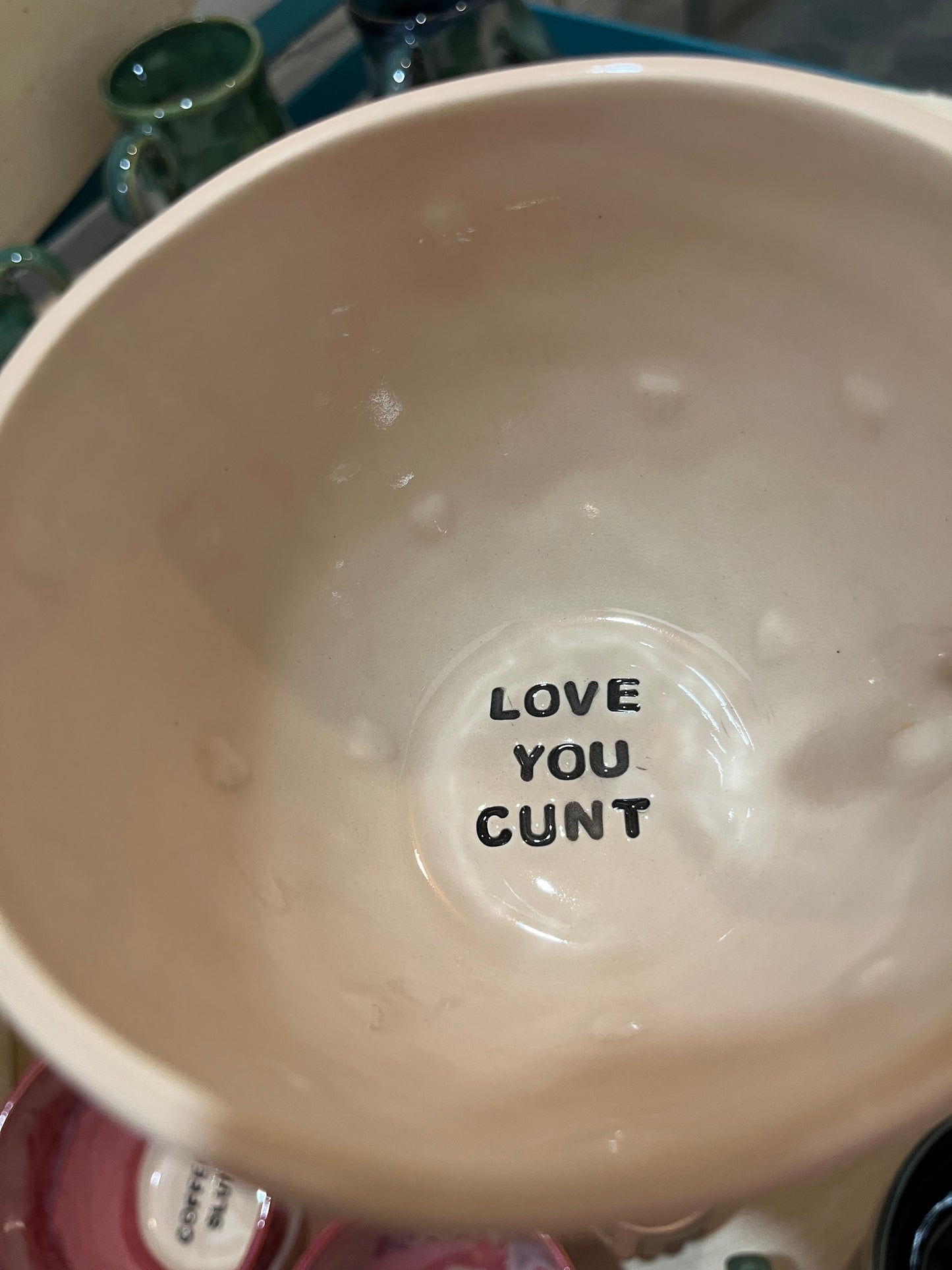 Special Edition Valentines Sweary Jumbo Mug  - LOVE YOU CUNT