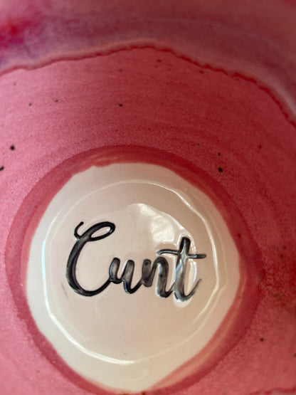 Handmade Sweary Jumbo Janice Mug  - CUNT