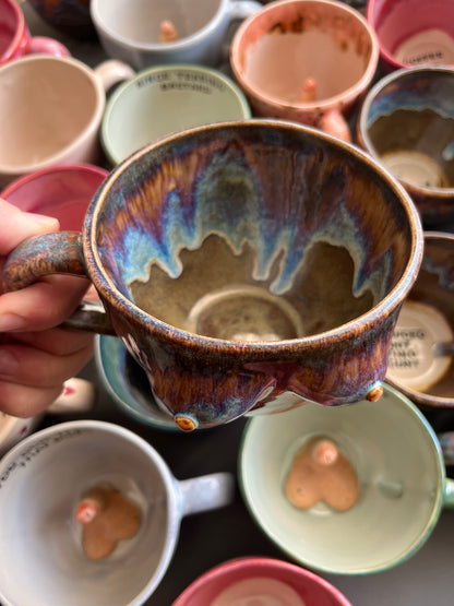 Handmade Lightning Jumbo Boob Mug