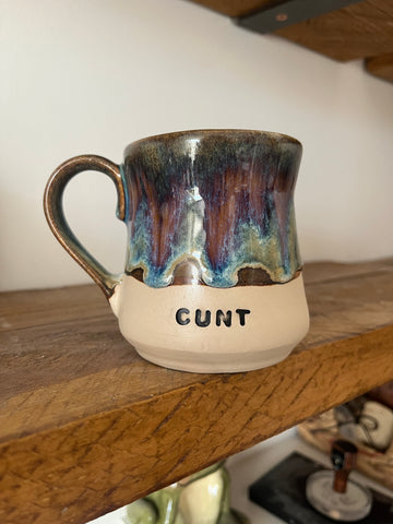 Handmade Sweary Miriam Mug  - CUNT