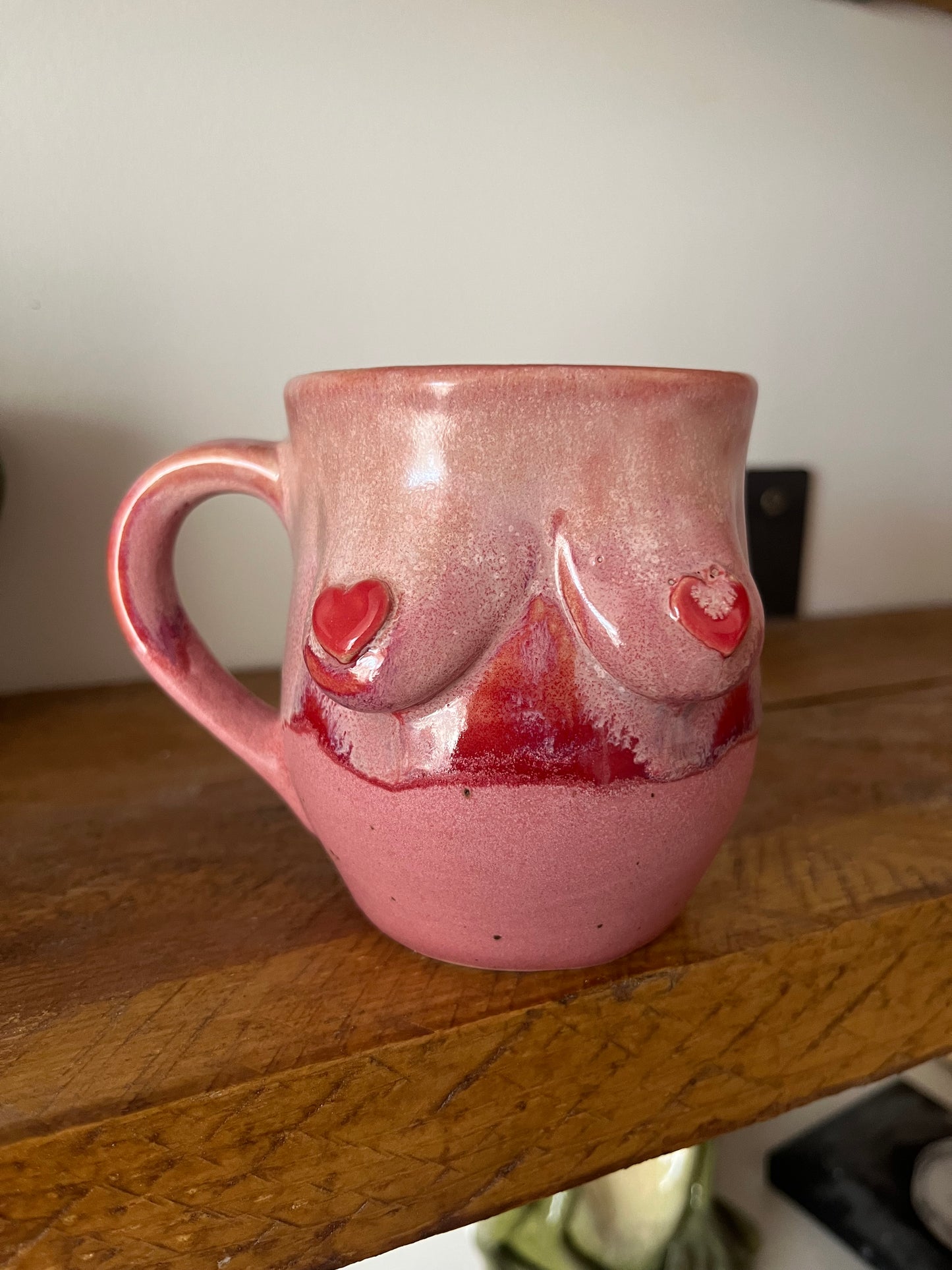 SECONDS - Special Edition Valentines Pink Boob Mug