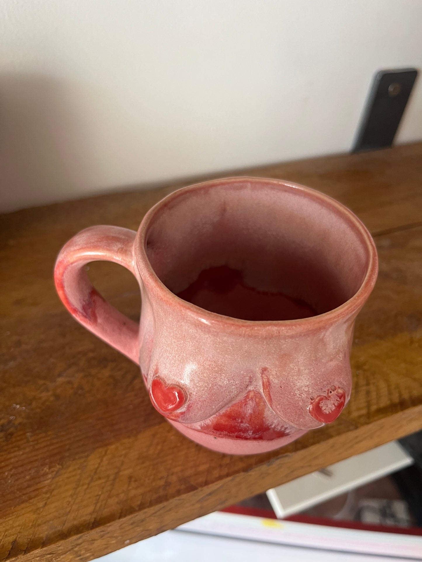 SECONDS - Special Edition Valentines Pink Boob Mug