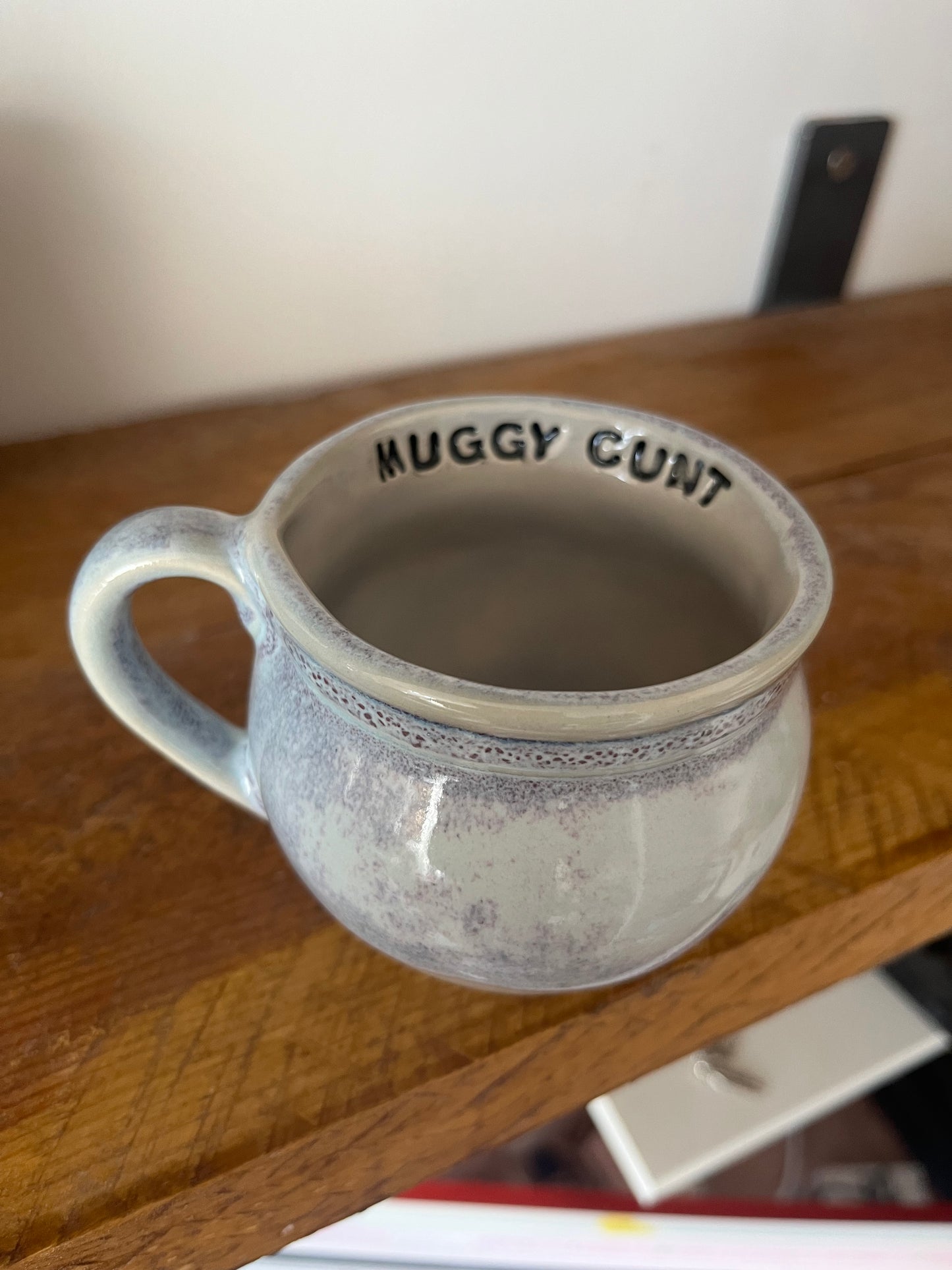 LEFT HANDED Handmade Sweary Betty Mug  - MUGGY CUNT