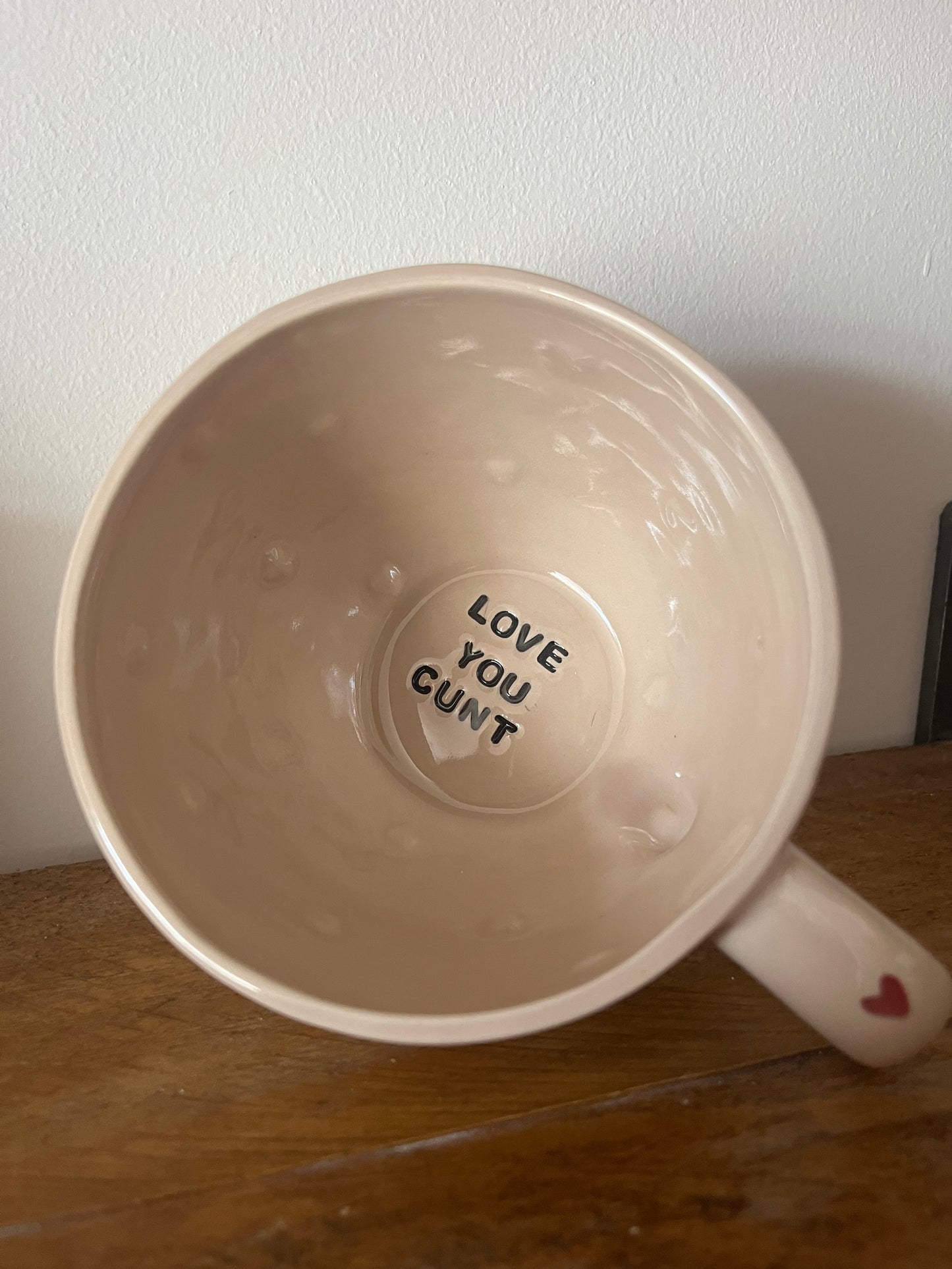 MADE TO ORDER Hearts Sweary Mug (8-9 weeks)