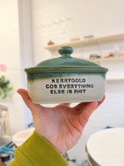 MADE TO ORDER Butter Dish  (10-12 weeks)