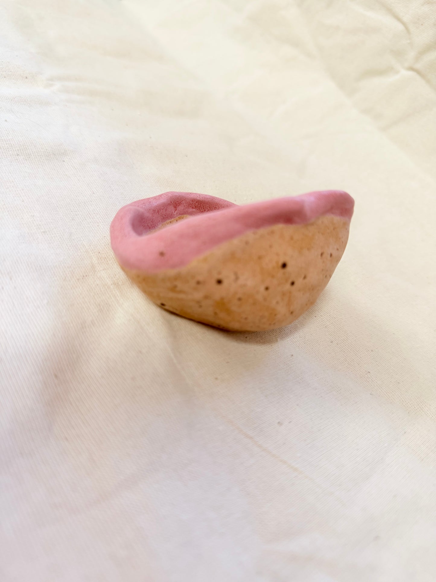 Hand Built Mouth Dish