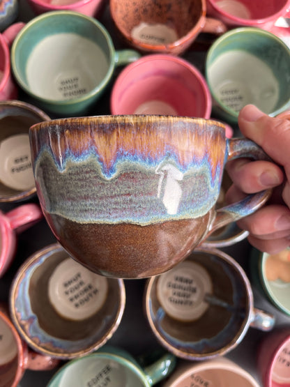 Handmade Sweary Jumbo Janice Mug  - SHIT CUNT