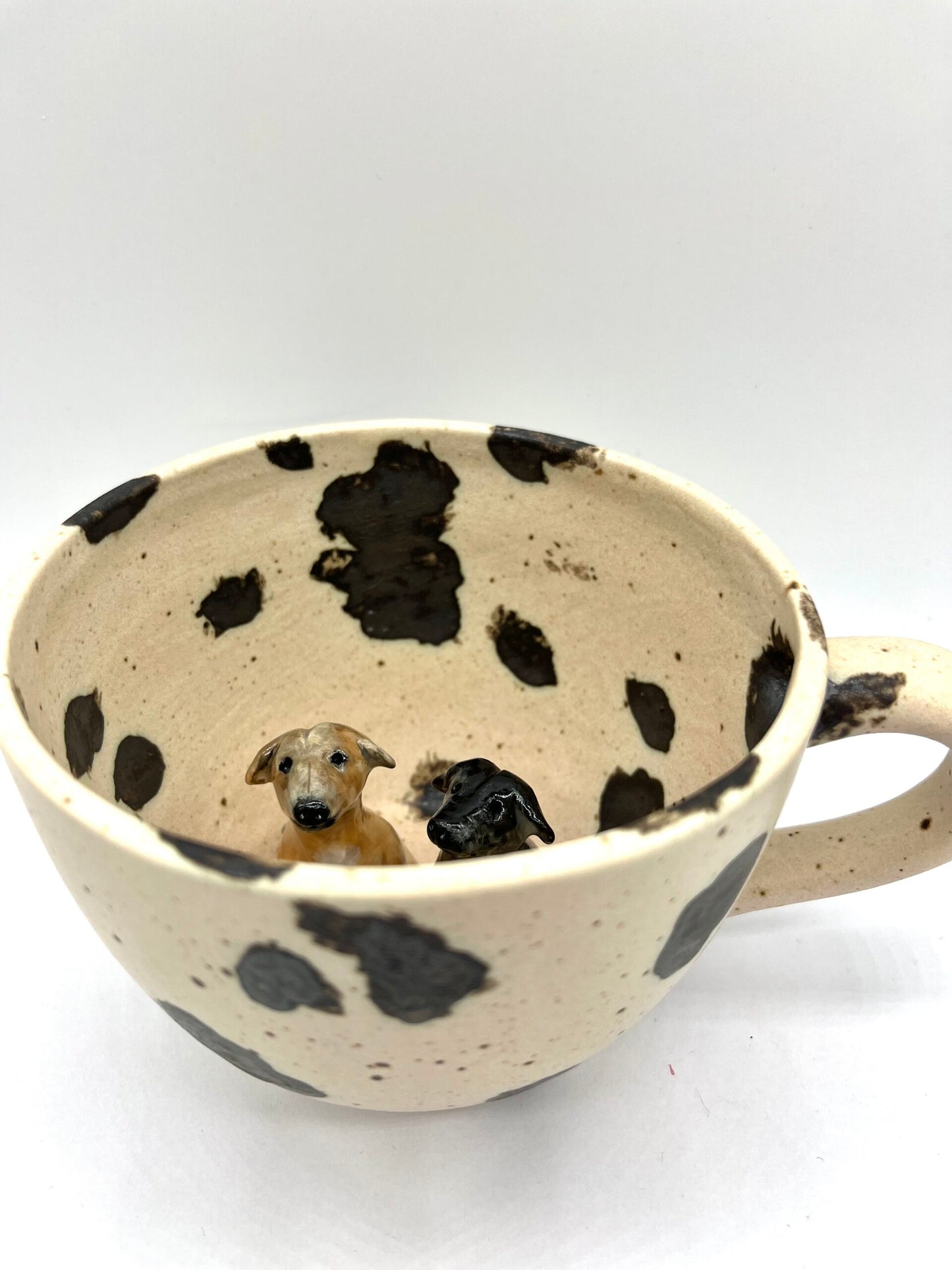 MADE TO ORDER Handmade Peekaboo Pet Mug (7-9 weeks)