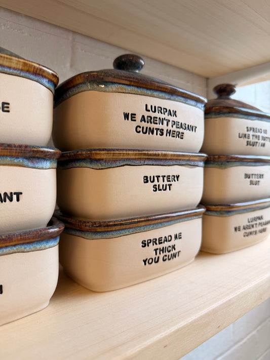 MADE TO ORDER Butter Dish  (10-12 weeks)