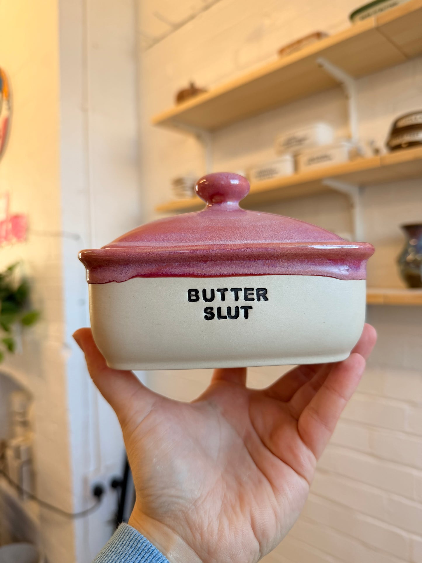 MADE TO ORDER Butter Dish  (10-12 weeks)